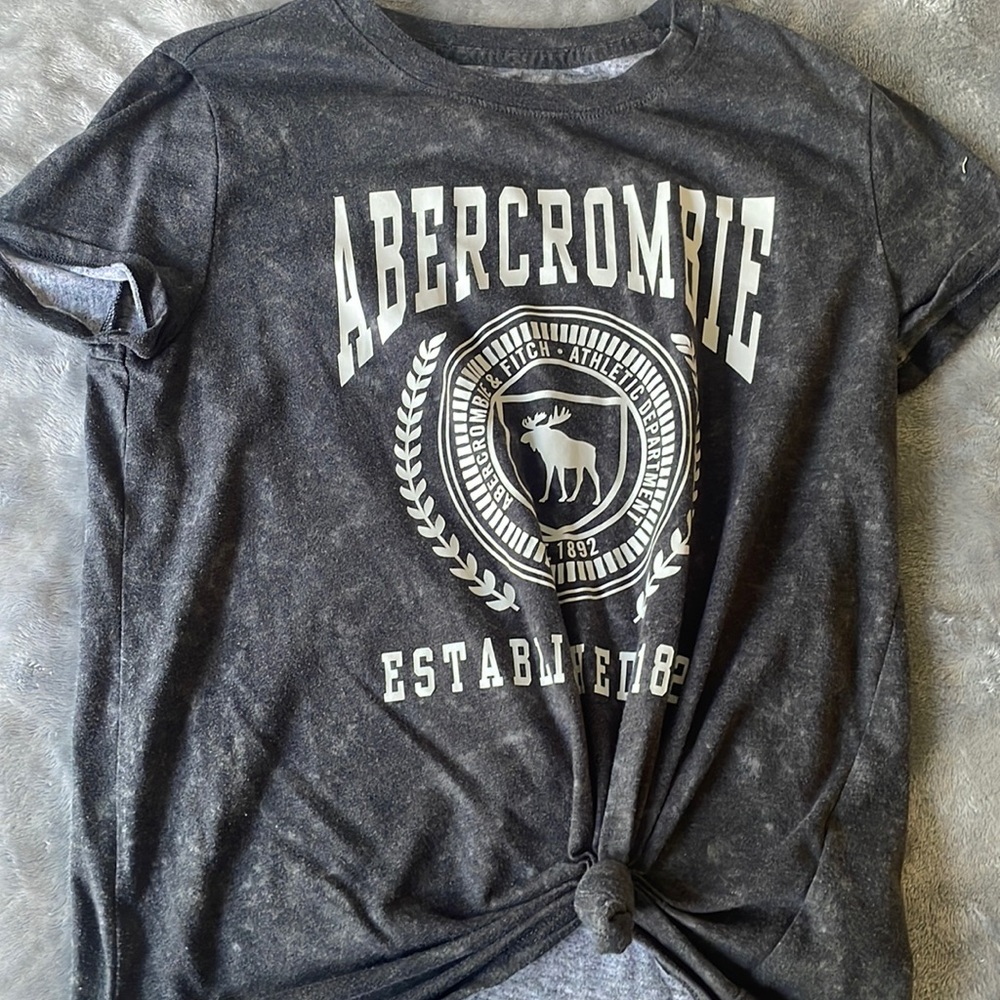 Dark grey and black, knotted at bottom, size 11/12
